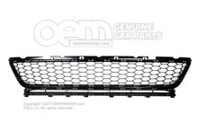 Vetracia mriežka saténovo čierna