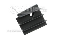 Kus výplne saténový čierny