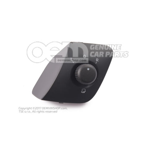 Spínač pre elektricky ovládané a sklopné spätné zrkadlo