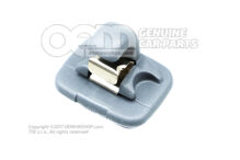 Držiak peria slnečnej clony (sivý)