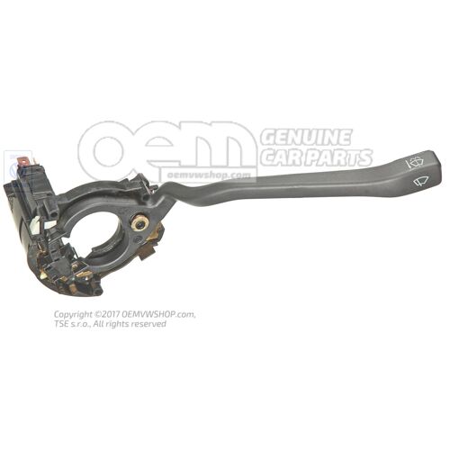 Spínač ovládania stieračov / stieračov saténový čierny Volkswagen VW ILTIS 183