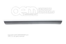 Lišta pre palubnú dosku sivá metalíza