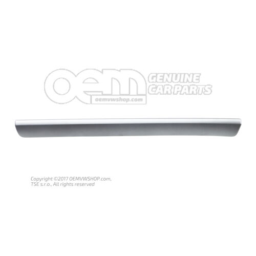 Lišta pre palubnú dosku sivá metalíza