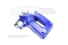 1J0615424G Volkswagen Golf/Variant/4Motion modrý Kryt brzdového strmeňa bez brzdových doštičiek pre veľkosť 256x22mm zadný pravý