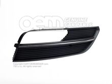 Vodiaca mriežka vzduchu saténová čierna / chróm