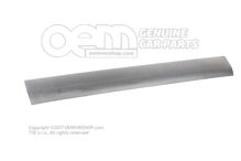 Kryt na dvere saténový čierny