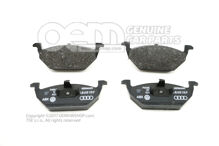 1 súpr. brzd. obložení pre kotúčovú brzdu