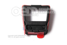 Clona pre volant saténovo čierna/hliníková 3QF419685ICL (1)