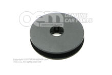 1 sada: pripevňovacie tlačidlá na podložku pre nohy saténová čierna