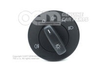 Kombinovaný spínač pre automatické diaľkové svetlá, obrysové a diaľkové svetlá, zadné hmlové svetlo, kombinovaná Škoda Octavia 1Z