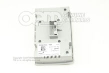 Ovlád. a zobrazovacia jednotka pre klimatizáciu Climatronic perlovo sivá 7E0907049Y20