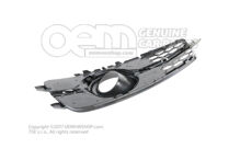 Maska chladiča brilantne čierna Audi A6 / S6 / Avant / Quattro 4G (2)