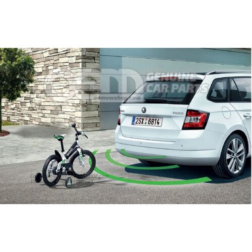 Inštalovať. súprava parkovacieho asistenta. dodržujte montážne pokyny kód svm pre kódovanie 6V9054630C