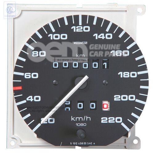 Rýchlomer s denným počítadlom kilometrov