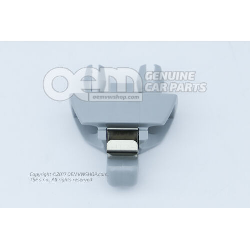 Držiak slnečnej clony perleťovo šedý