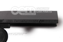 Kryt na vodiacu lištu saténový čierny (2)