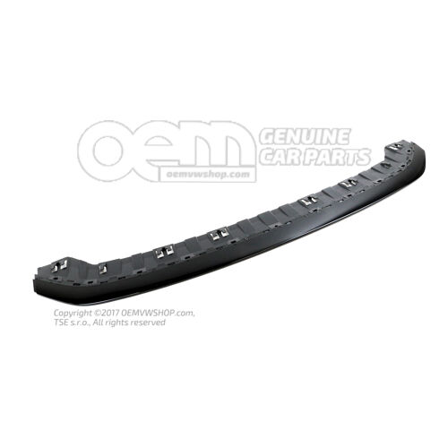 Predný spojler čierny Volkswagen Golf 5G