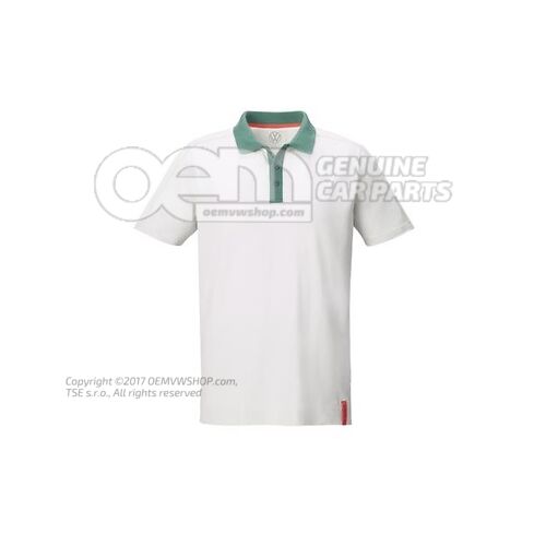 1T3084230C 573 Polo shirt, L, men’s, Petrol/Light Grey, ID. Buzz collection