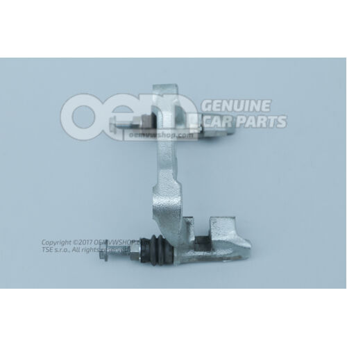 Držiak brzdy s vodiacimi čapmi