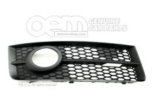 Mriežka vedenia vzduchu saténovo čierna