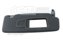 Slnečná clona so zrkadlom a krytom SOUL (čierna) (1)