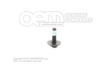 Skrutka s oválnou hlavou s šesťhrannou hlavou (kombi) M6X22 (1)