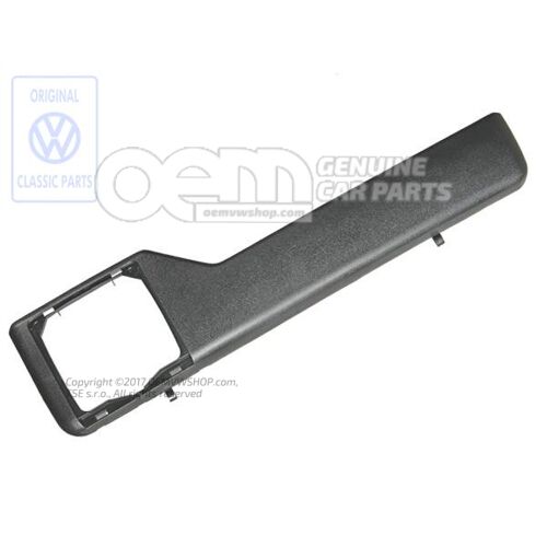 Odkladacia skrinka saténová čierna