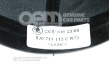 Hlavica rýchlost. páky (koža) s obkladom rých. páky (koža) (2)