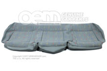 Poťah sedadla (látka / koženka) šedý