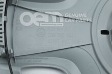 Ozdobné krúžky kolies čierna / svetlý chróm (2)