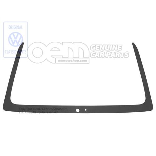 Ozdobná fóliová výklopná zadná časť Golf MK2 GTI