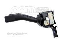 Spínač ovládania stieračov / stieračov saténový čierny (1)