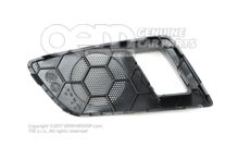 Ozdoba reproduktora saténová čierna (1)