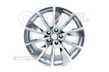 Hliníkový disk antracit-metalický (sivý) 3V0601025BKHA7