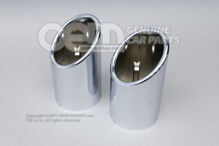 1 súprava clon pre koncové výfukové potrubia (2)