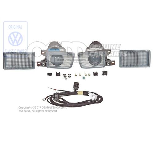 Halogénový hmlový svetlomet