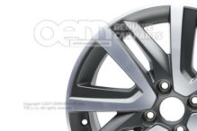 Hliníkový disk sivá 12S6010257DF (2)