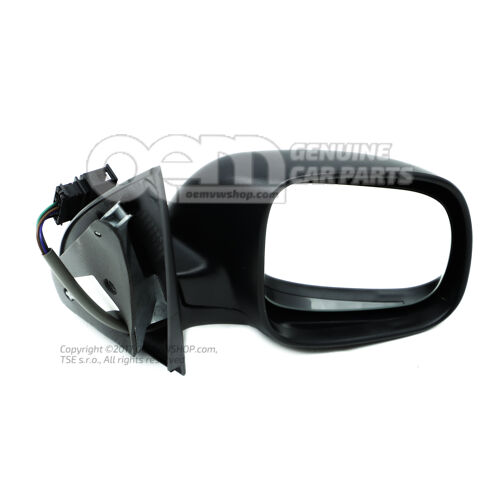 Vonkajšie zrkadlo (konvexné) (elektricky nastaviteľné a vyhrievané) vonkajšie zrkadlo (konvexné) (nastaviteľné zvnútra) saténovo čierna