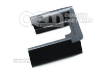 Kryt na vodiacu lištu saténový čierny (1)