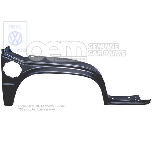 Koleno na podbehu kolesa