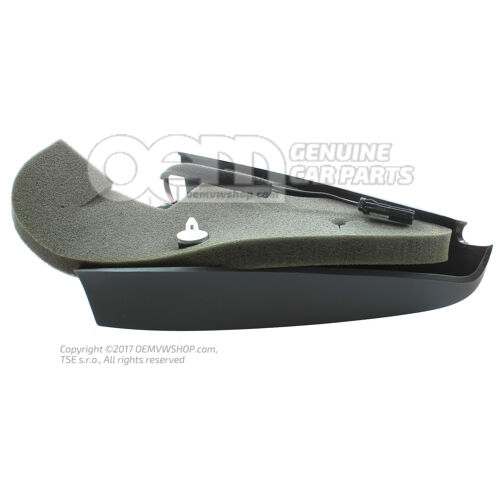 Krycia titánová čierna