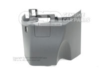 Ozdoba stĺpika B paládium sivá