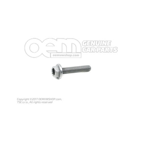 Okrúhle hd. skrutka M6X30