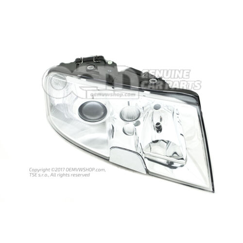 Dvojitý halogénový svetlomet s halogénovým hmlovým svetlomet.