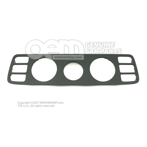 Clona na reguláciu čerst. vzduchu a kúrenia saténovo čierna 1ST819075A1QB