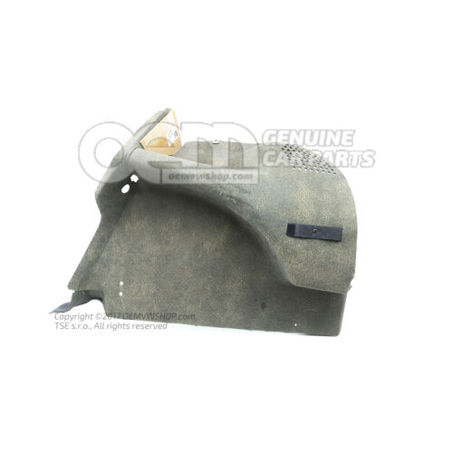 Obloženie batožinového priestoru tmavošedá Škoda Fabia 6Y