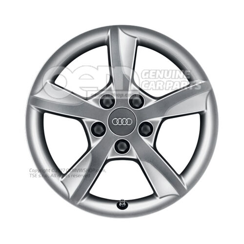 Hliníkový ráfik diamantové striebro