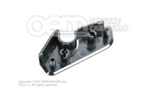 Držiak pre klapku saténový čierny (1)