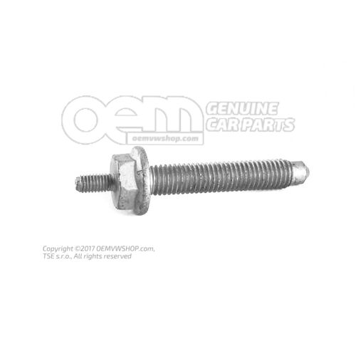 Dvojitý čap s šesťhranným pohonom M10X55 / M6X12