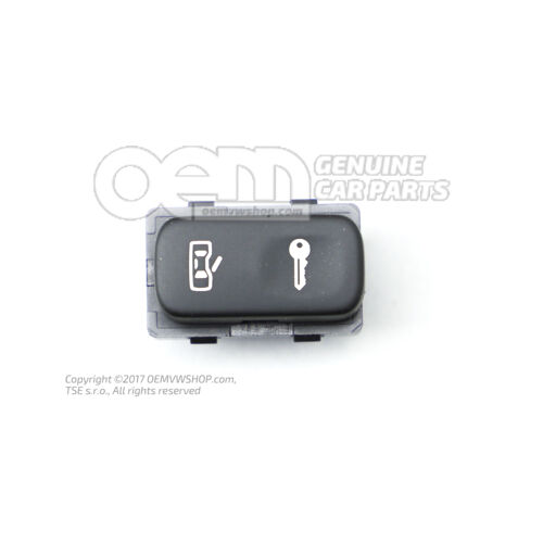 Bezpečnostný spínač pre centrálne zamykanie čierny